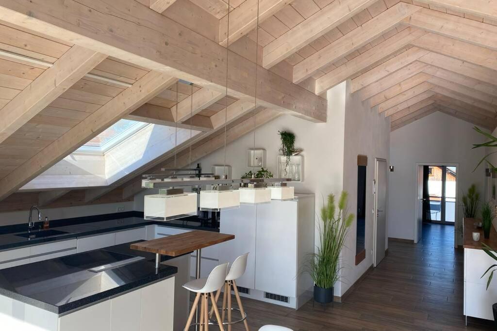 Lichtdurchflutete Wohnung Mit Grosser Dachterrasse Брукмюль Экстерьер фото